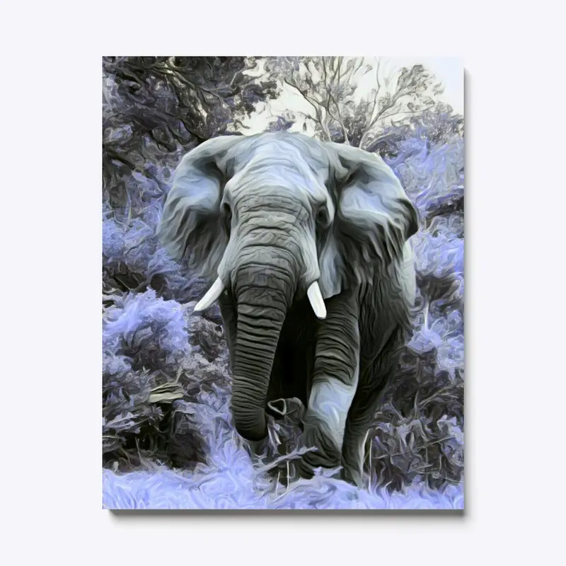 South African Elephant Art Fractals 